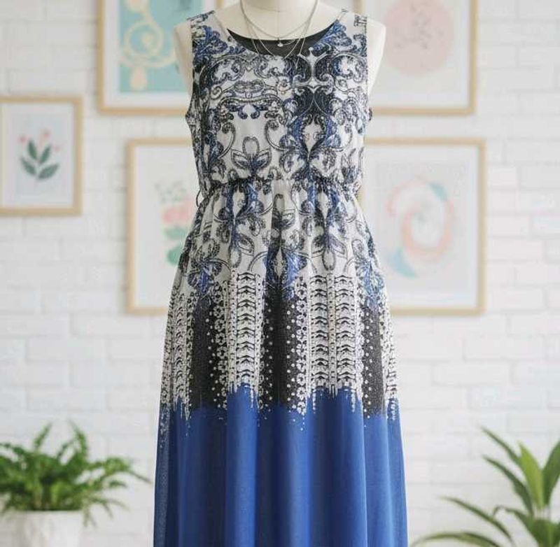 Printed Dress