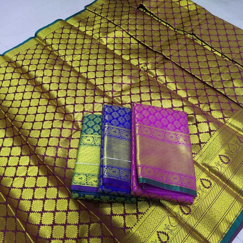 Elegant Banarasi Brocade Saree