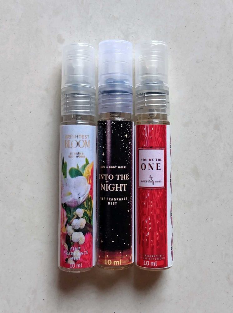 Clearance⏳(All 3) 10ml Mists Decants (B&amp;BW)