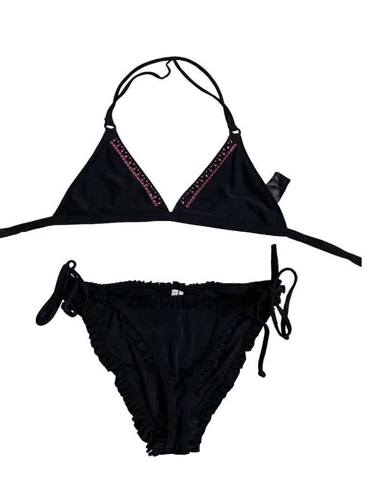 H&amp;m &amp; Vero Moda Black Bikini Set