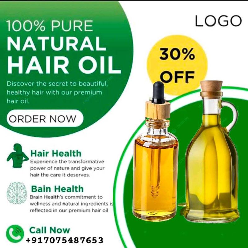Natural Ayurvedic Hair Oil