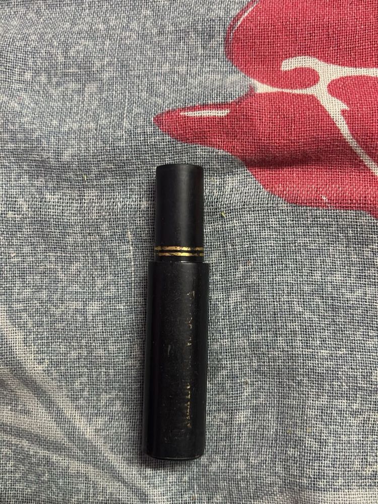 Eyeliner and mascara