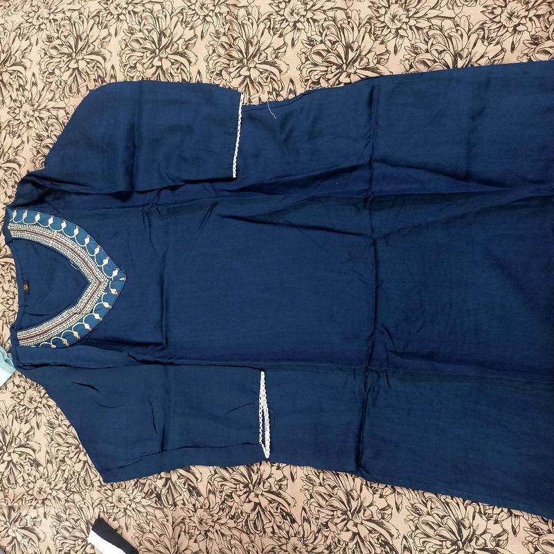 Jaipuri Cotton Kurti 3 Pc Combo, Size M to XXL