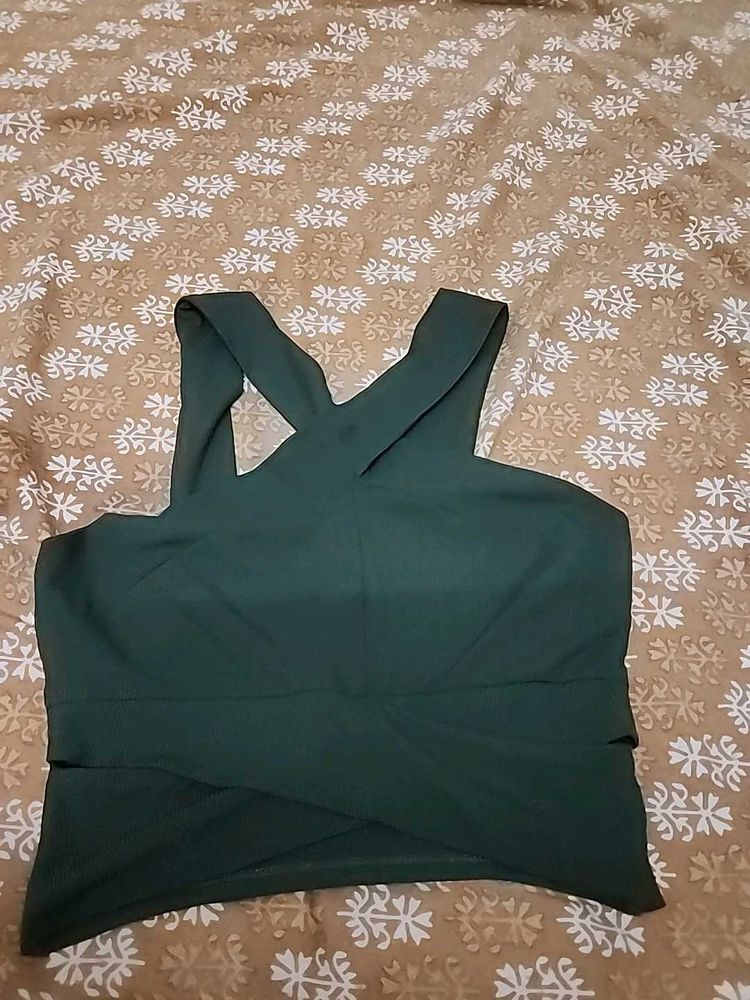 It&#39;s  Cross Crop Top