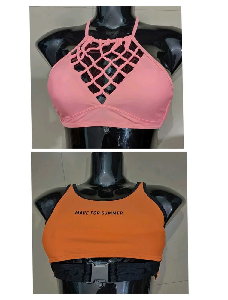 Two Stylish Bikini 👙 Tops New Condition