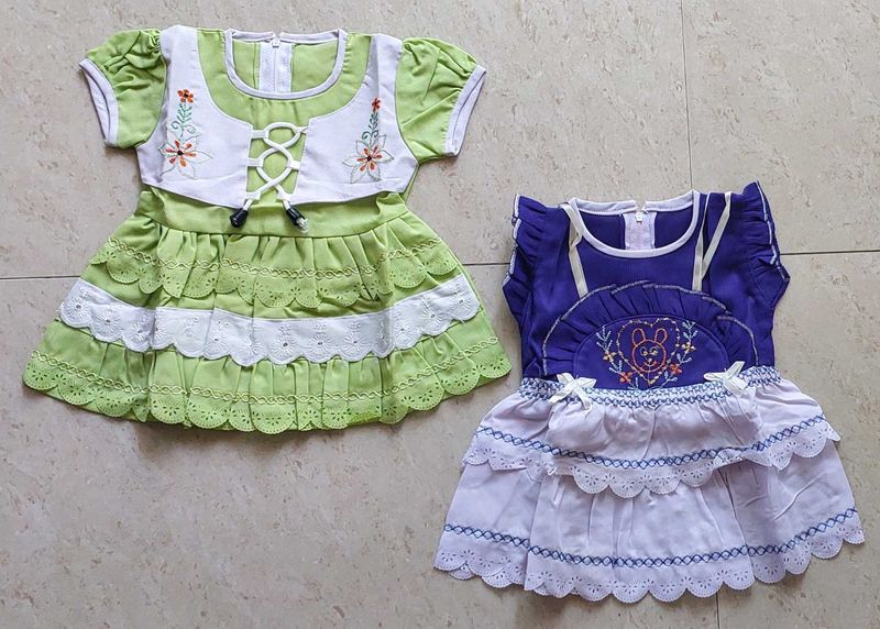 Pack Of 2 Baby Girl Outfit