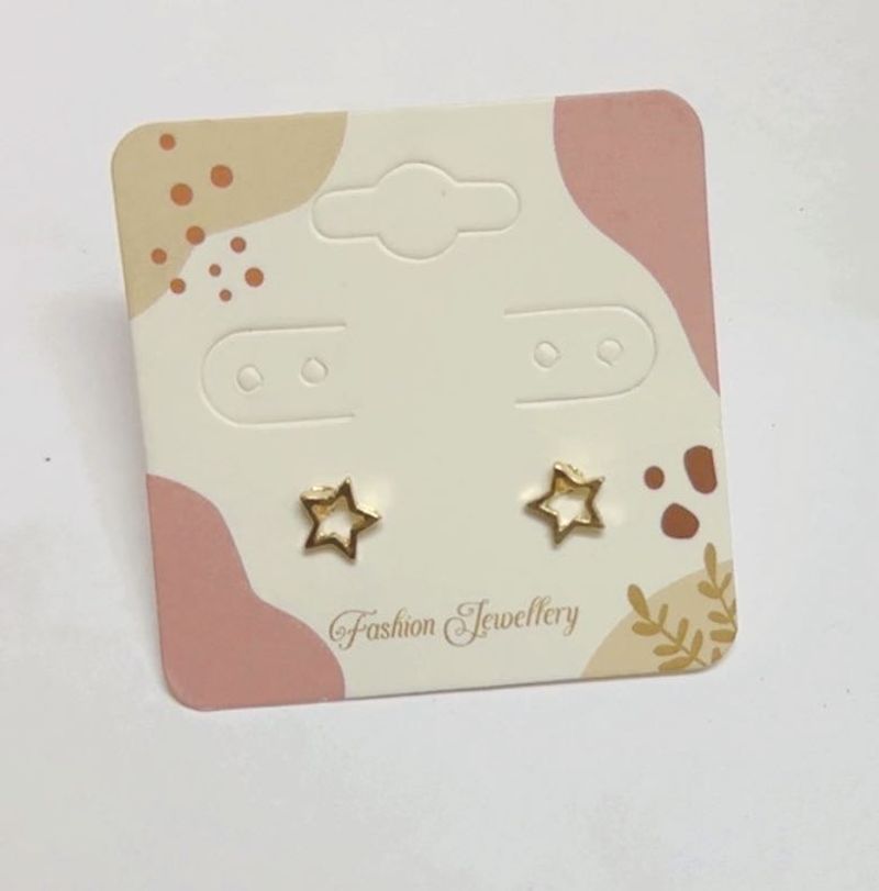 Gold Stud Earring Set