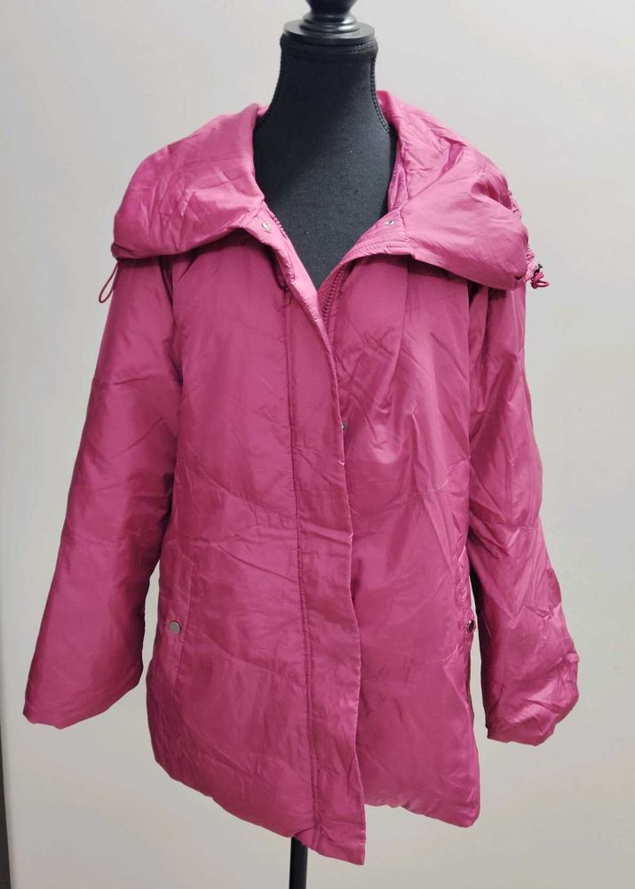 Maroon Puffer Jacket