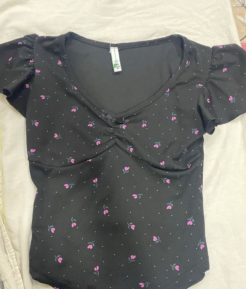 Pookie Black Top