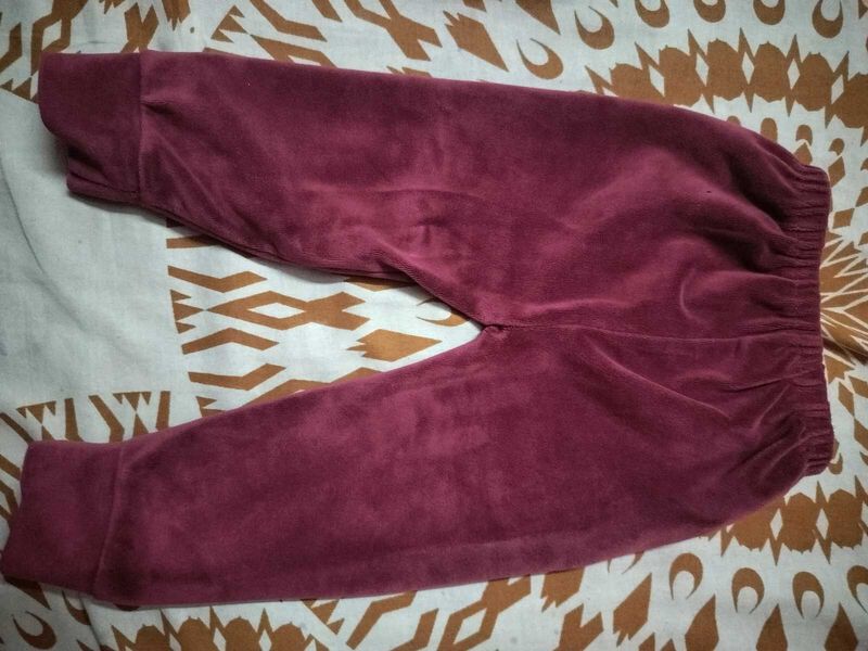 Cute Velvet Top Set