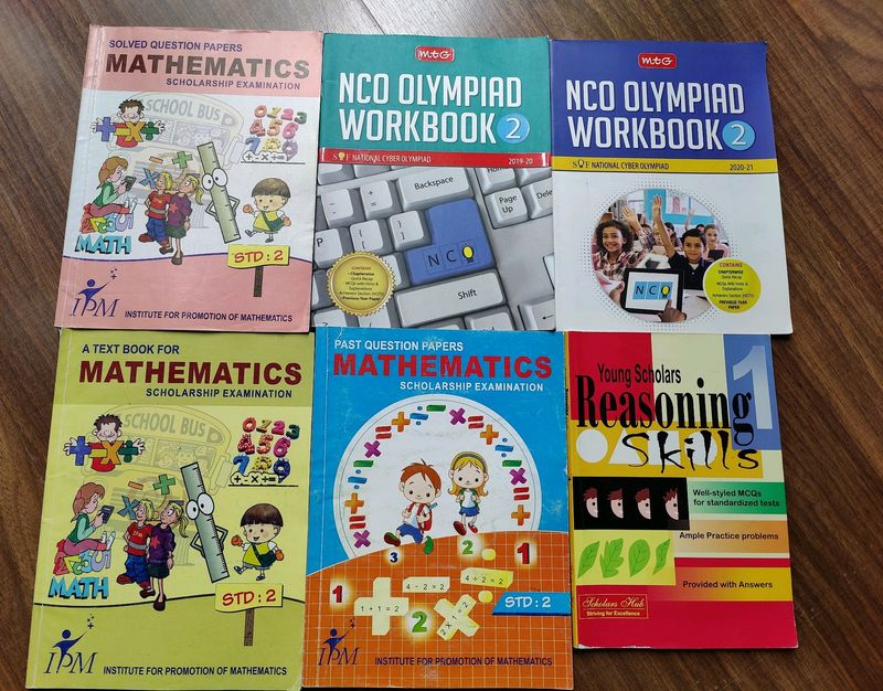 Advance Math &amp; NCO Books For Class 2
