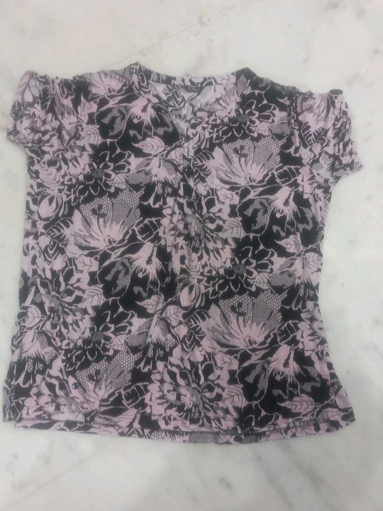 Floral Print Top