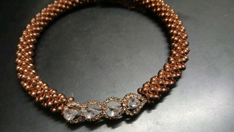 Choker Necklace Golden