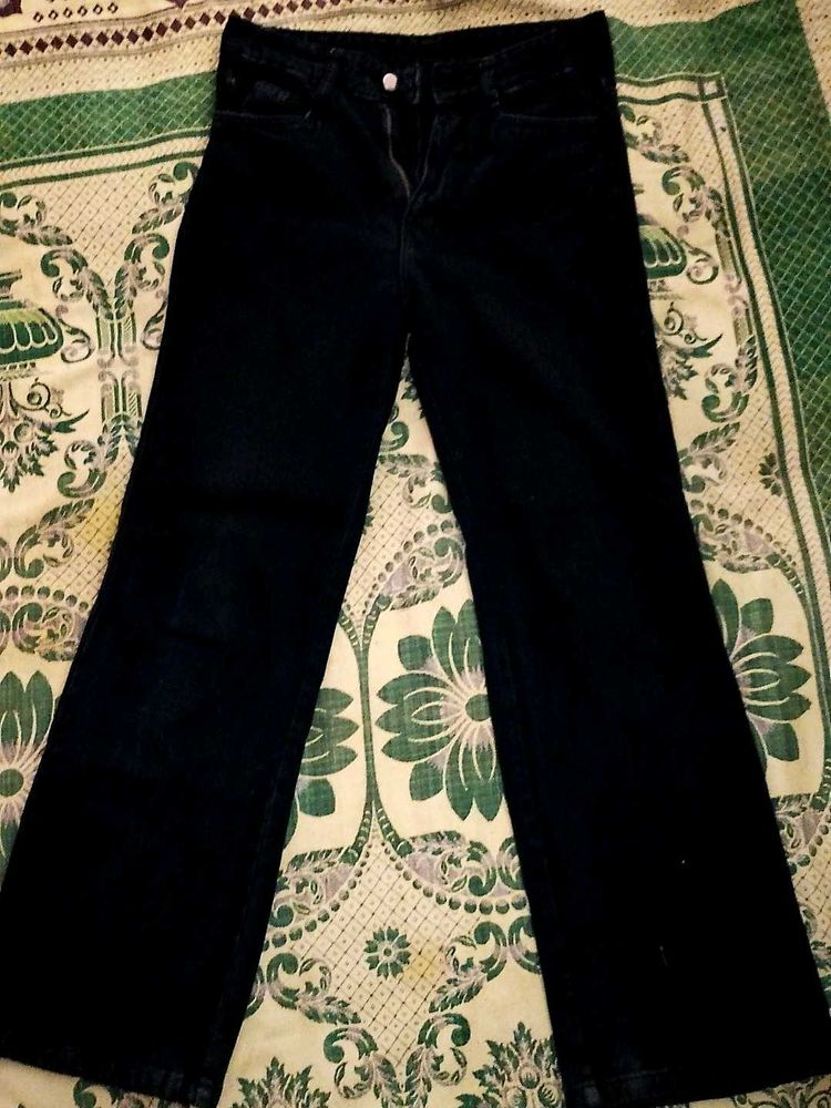 Dark Wash Wide Leg Jeans