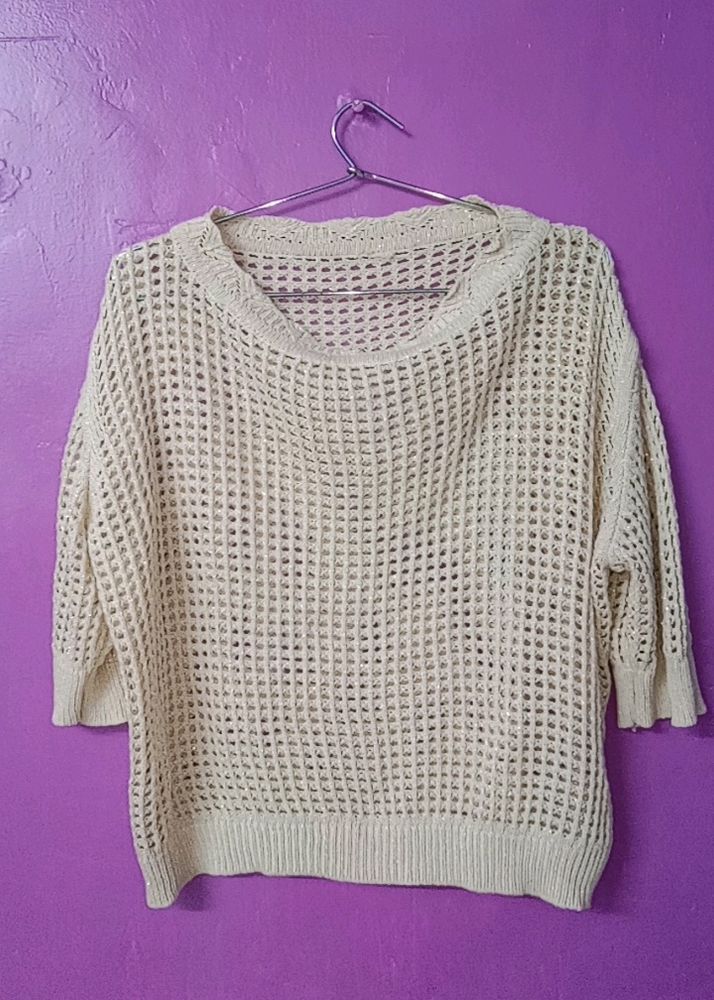 It&#39;s a Wollen Net Crop Top