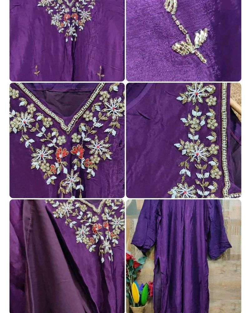 Elegant Embroidered Kurta XXL &amp; XL