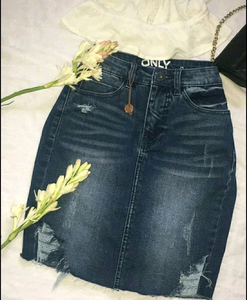 Only Denim Skirt ❤️