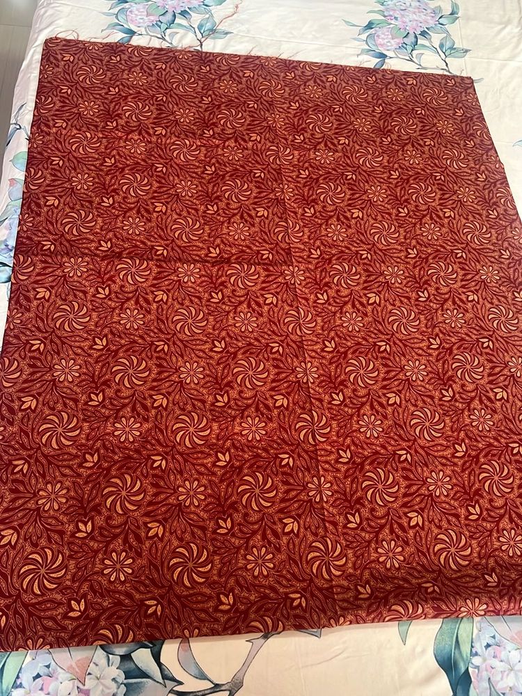 Floral Printed Unstitched Dress Material