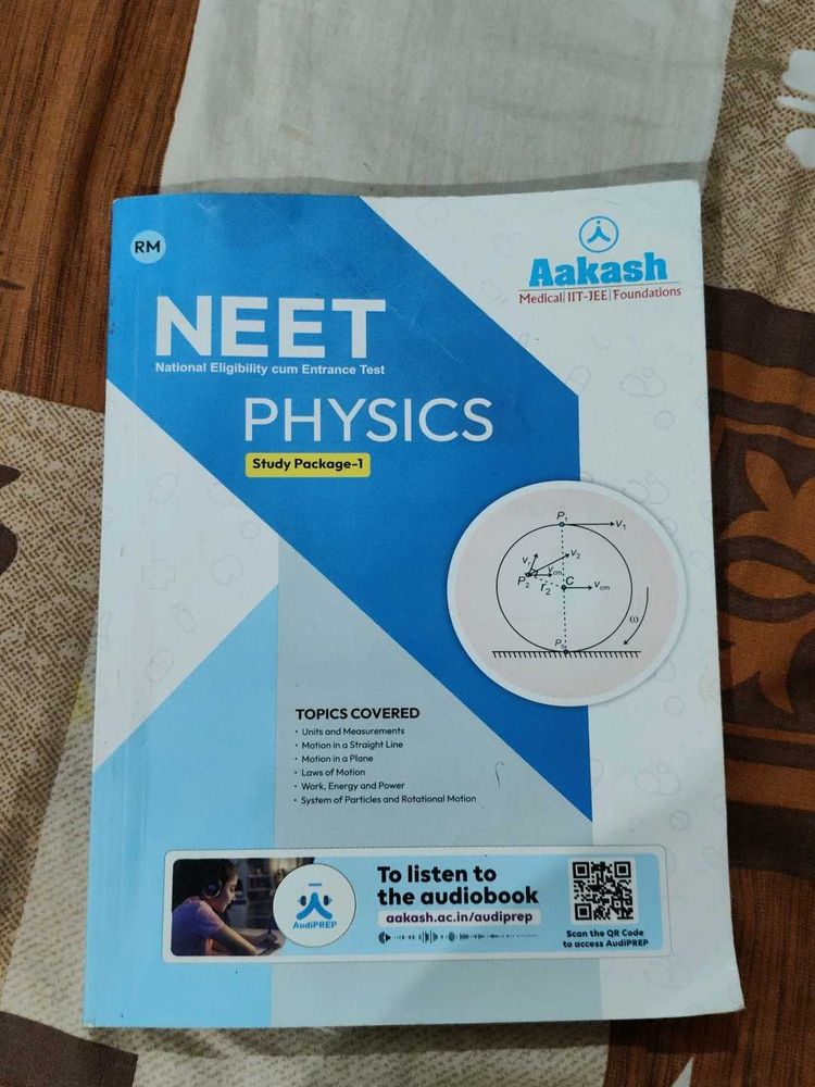 Aakash NEET Physics Study Package - Excellent Cond