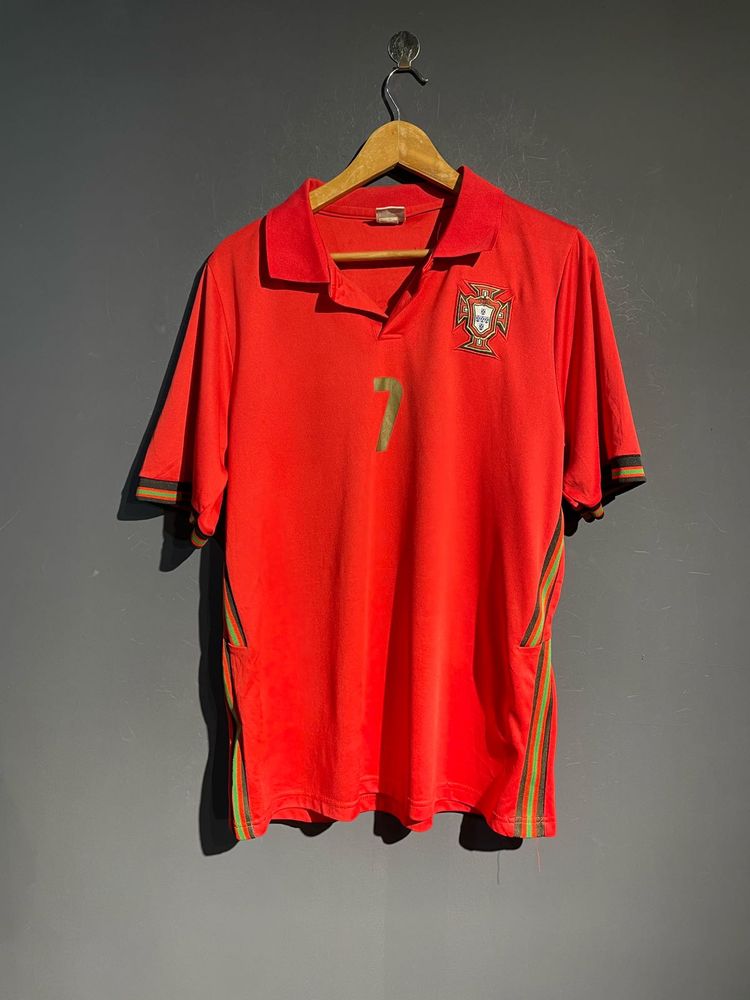 Red Portugal Soccer Jersey