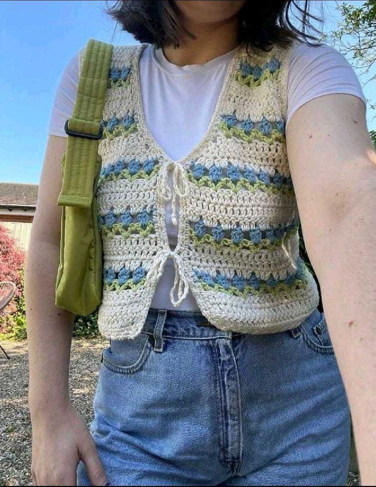 Crochet Tulip Vest