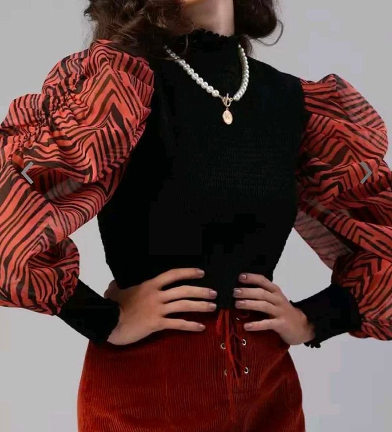 Branded Crop Top