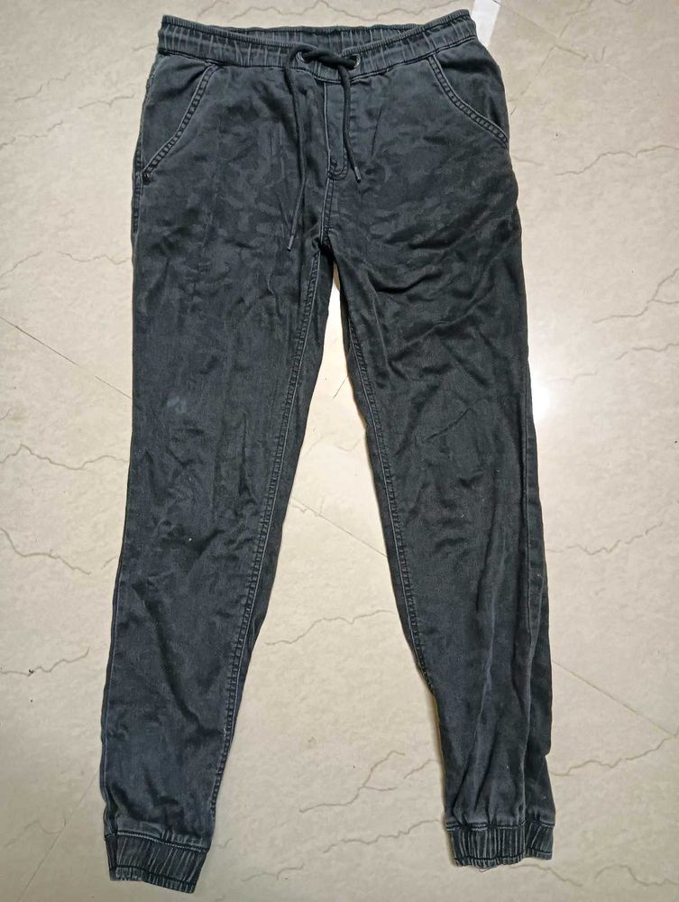 Casual Black Joggers