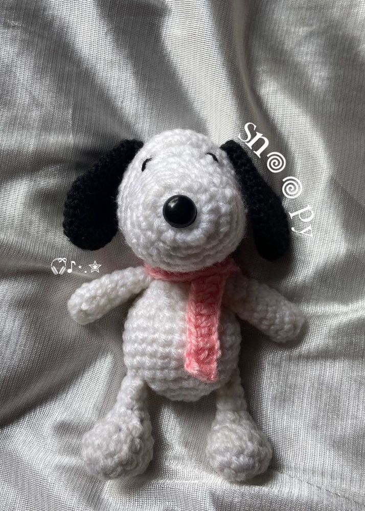 Crochet Snoopy🐶