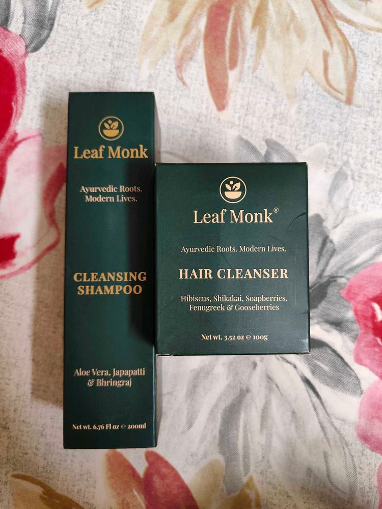 Leaf Monk Cleansing Shampoo And Hair Cleanser