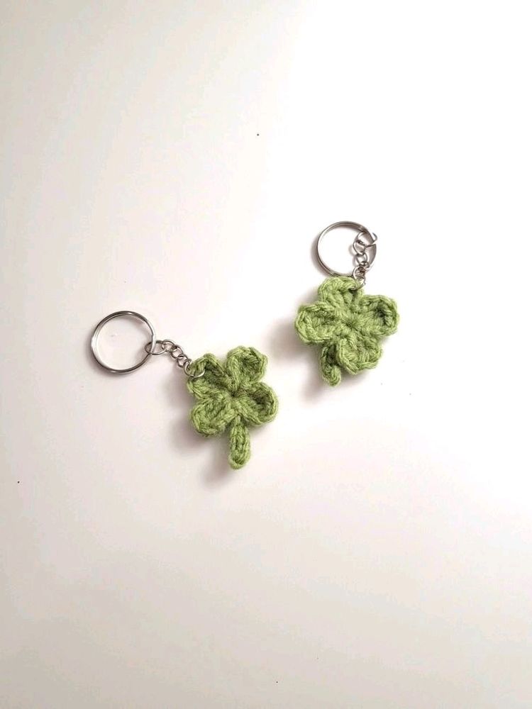 Crochet Good Luck 🍀keychain 1