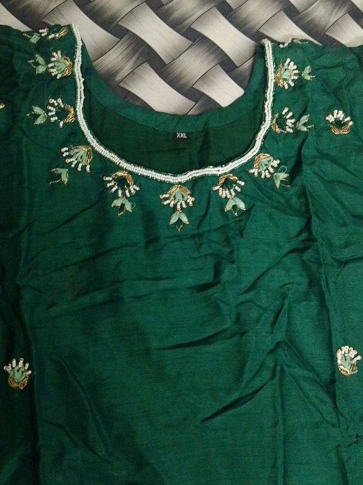 Elegant Green Kurta