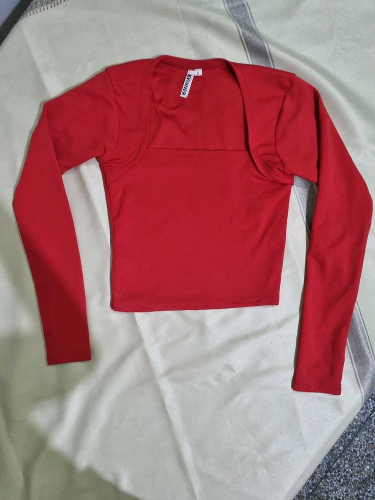 New Ravishing Red Top Women