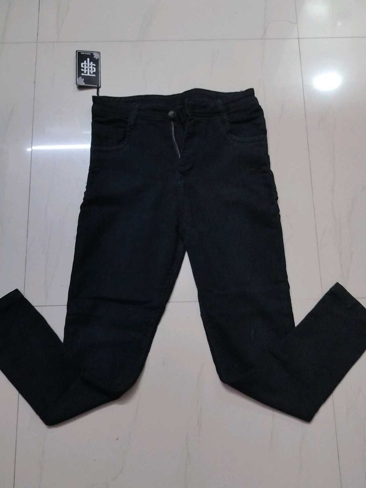 Black Denim Jeans