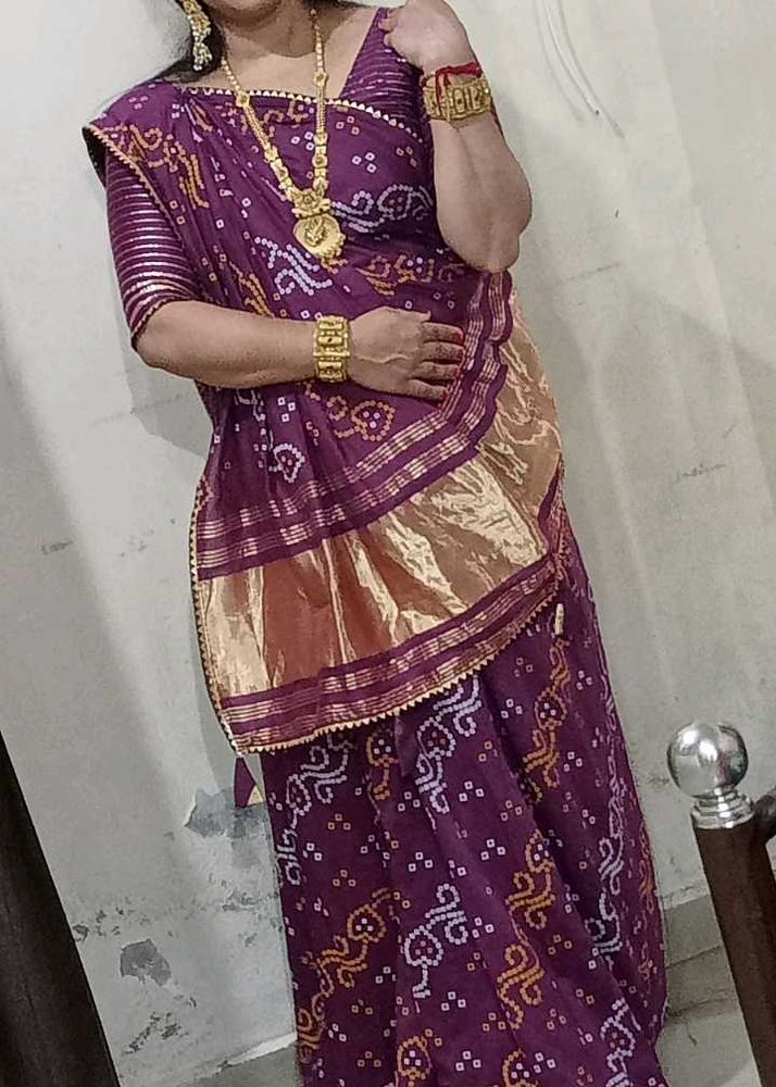Beautiful Saree And Blouse