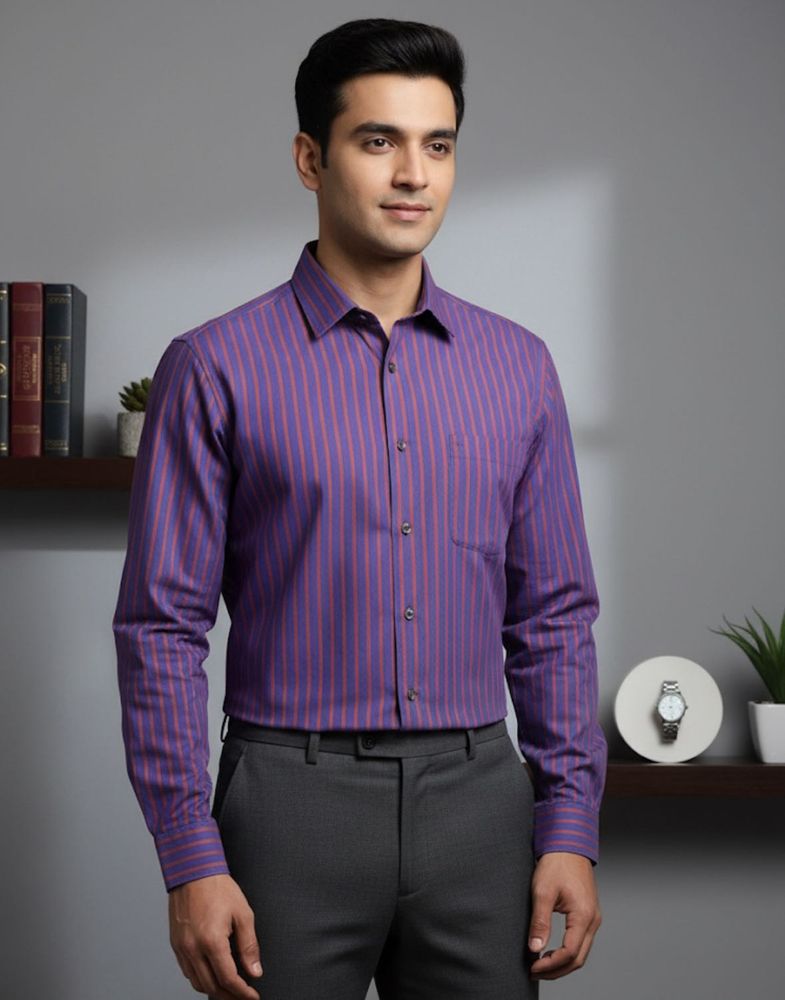 Striped Formal Shirt
