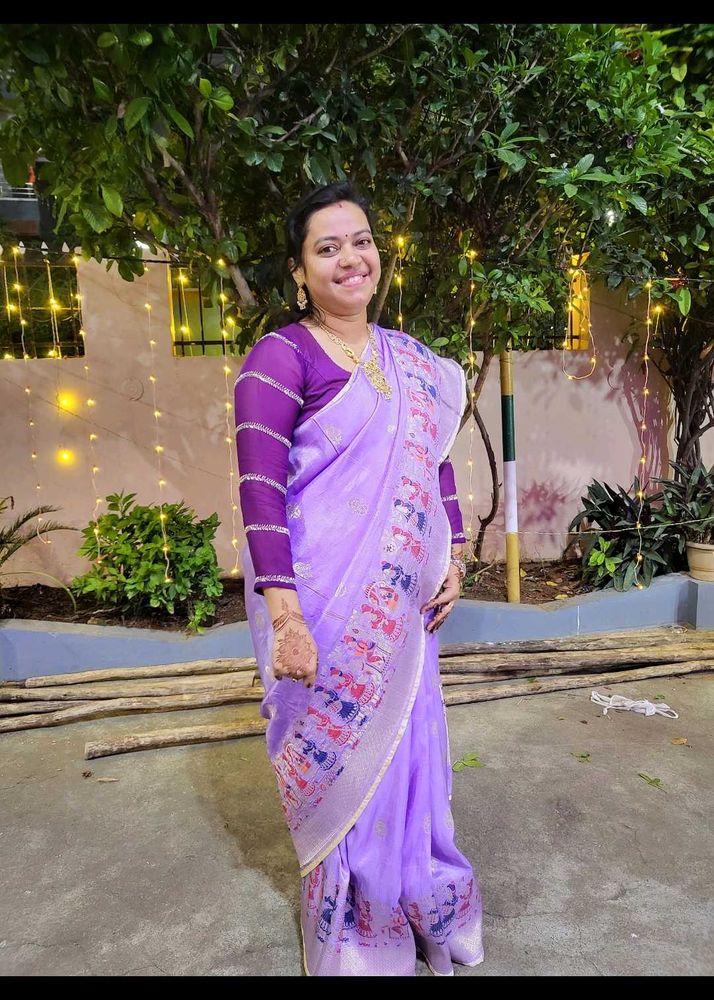 Paithani Georgette Silk