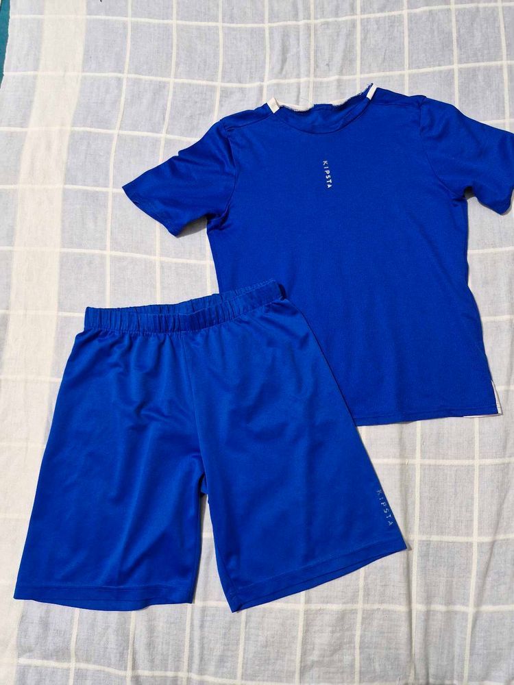 Blue Kids' Activewear Set
