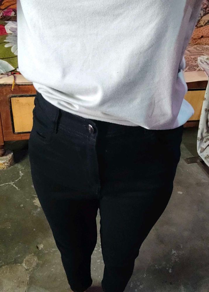 Black Denim Jeans