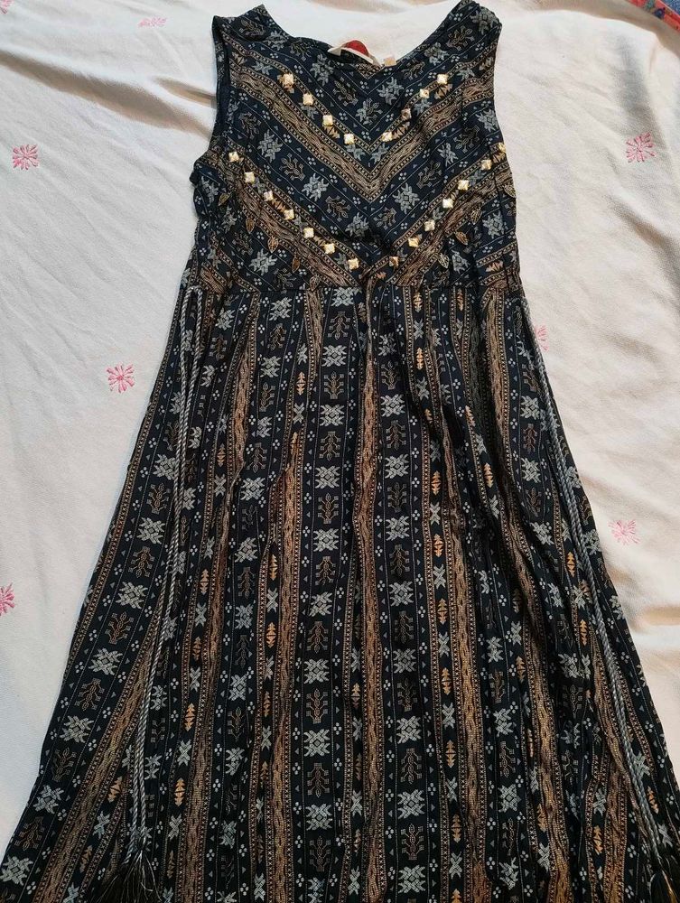 Boho Print Dress