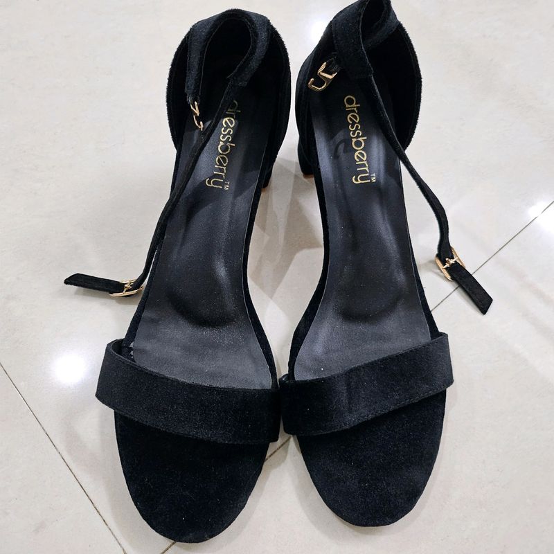 Black Dressberry Everyday Heels