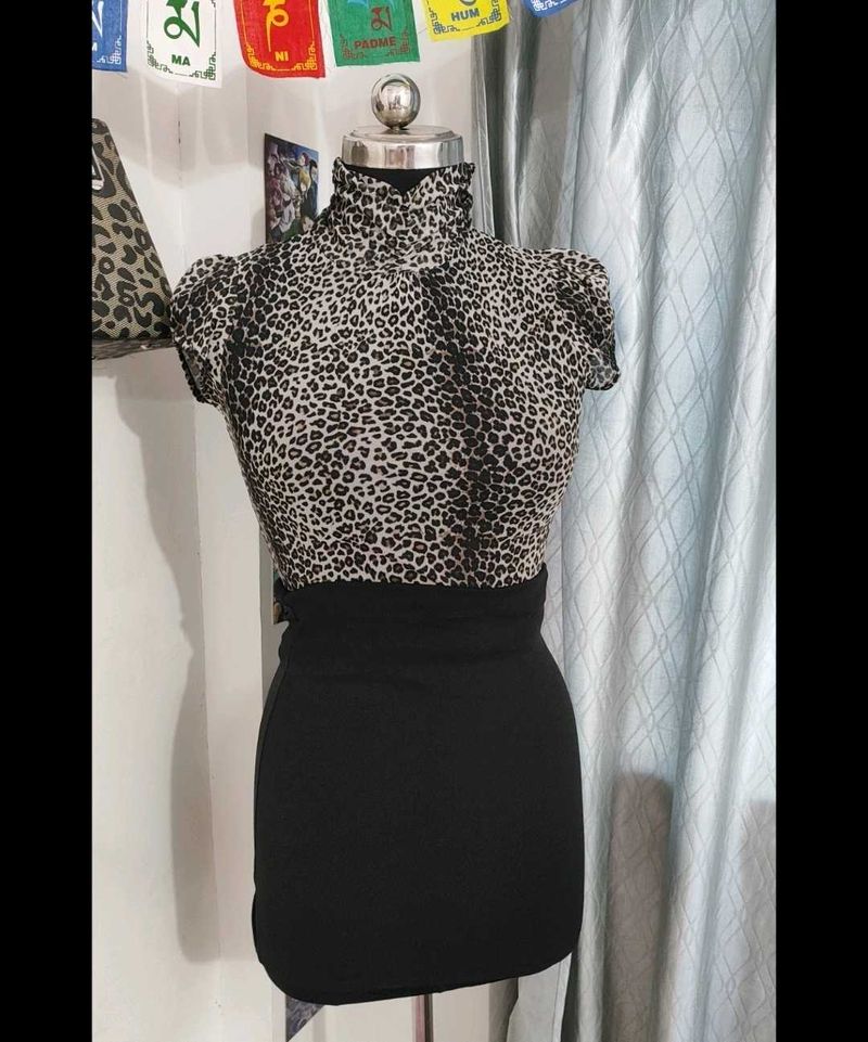 Leopard Print Top