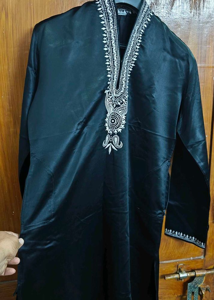 Elegant Black Kurta