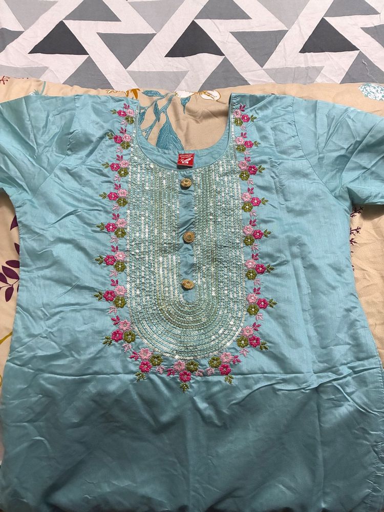 Embroidered Kurta