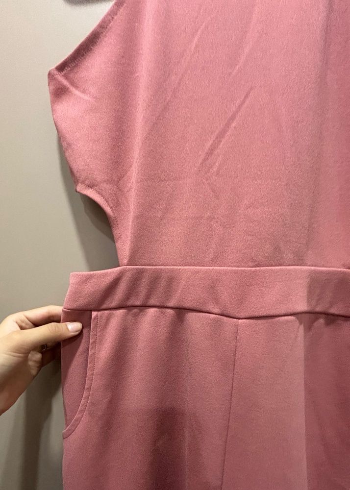 Dusty Rose Jumpsuit
