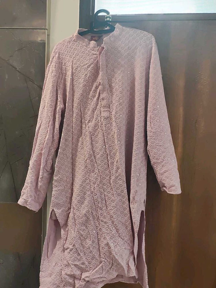 Elegant lavender kurta