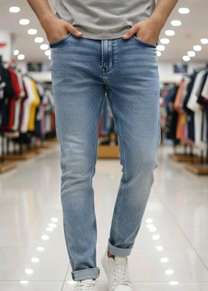 Stylish Blue Denim Jeans