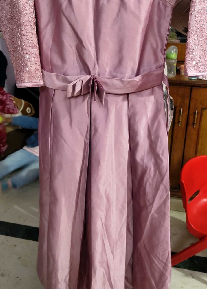 Pink Gown For Girls