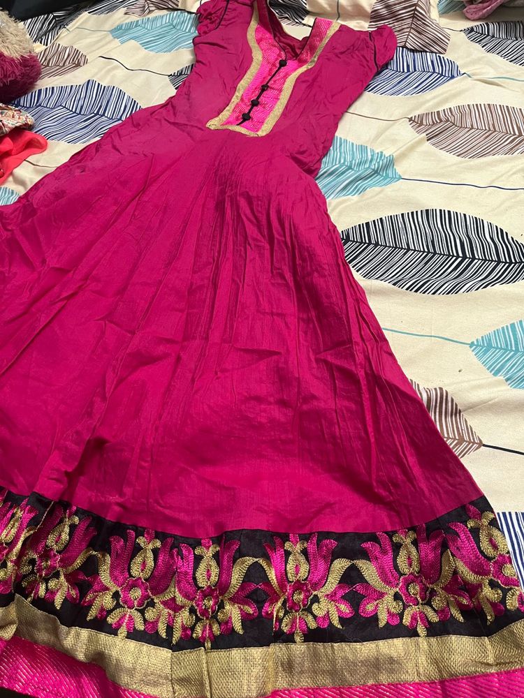 Art Silk Anarkali Kurta