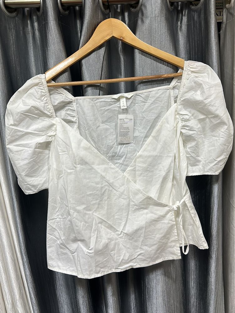 White Smart Top