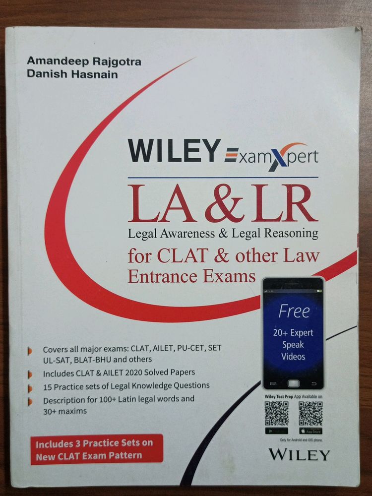 LA &amp; LR for CLAT by WILEY